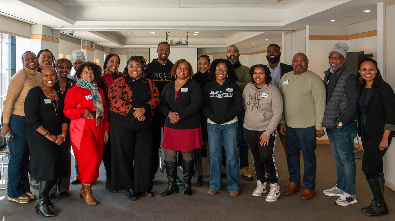 Members of Black Nonprofit Chief Executives of Philadelphia and NFF staff.