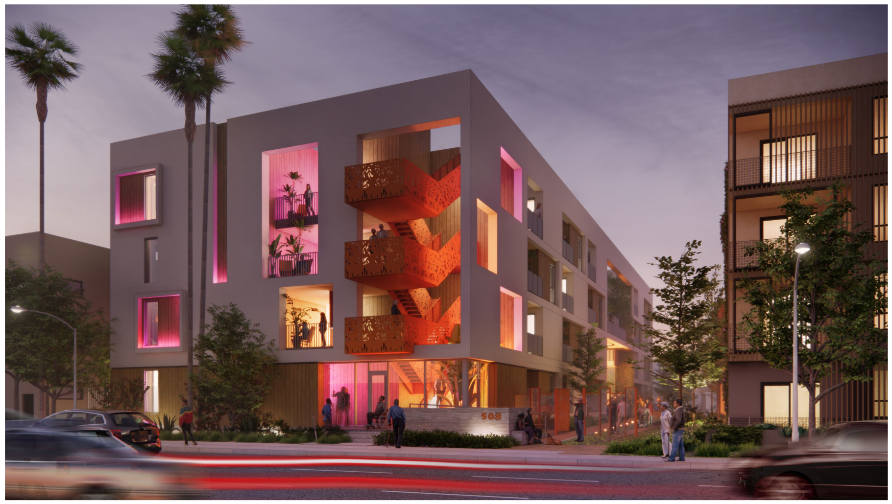 A rendering of IHO's Lincoln Beach project.